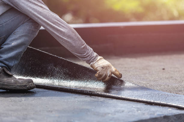 Professional Crawl Space Encapsulation technician working in Ashley, OH